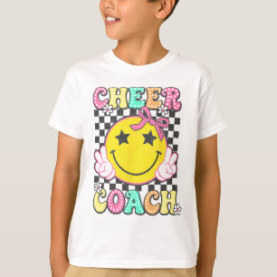 Coquette Bow Cheer Coach Cheerleader Cheerleading T-Shirt
