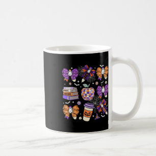 Coquette Bow Ghost Cute Halloween Teachers Women Coffee Mug