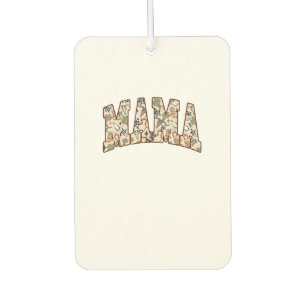 Coquette Bow Mama Cowhide Turquoise Cowgirl Wester Car Air Freshener