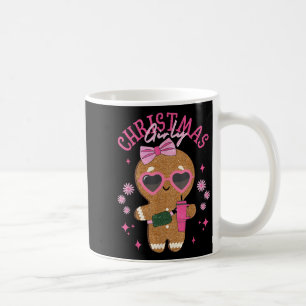 Coquette Bow Nk Gingerbread Christmas Girly Xmas H Coffee Mug