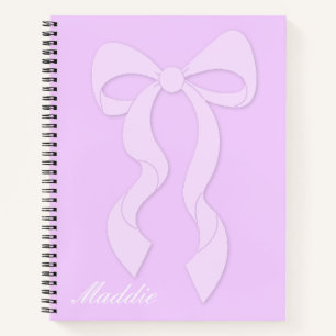 Coquette Bow Notebook