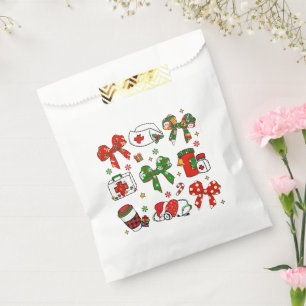 Coquette Bow Nurse Christmas Nursing Merry Xmas Favour Bags