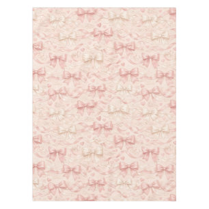 Coquette Bow Pattern Tablecloth