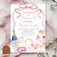 Coquette Bow Pyjamas and Processo Bridal Shower