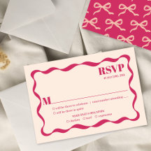 Coquette Bow Retro Wedding