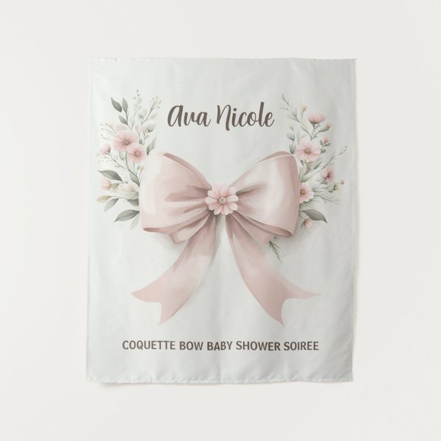 Coquette Bow Tapestry (Front)
