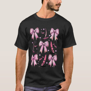 Coquette Bow Windsurfing Windsurfer Windsurf Girl T-Shirt
