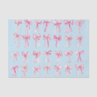coquette bows tissue paper