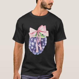 Coquette Bows with blueberry Cute Coquette girl cl T-Shirt