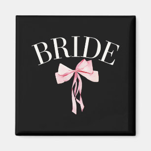 Coquette Bride With Coquette Bows Engagement Brida Magnet
