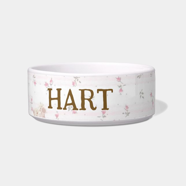 Coquette bunny  bowl (Front)