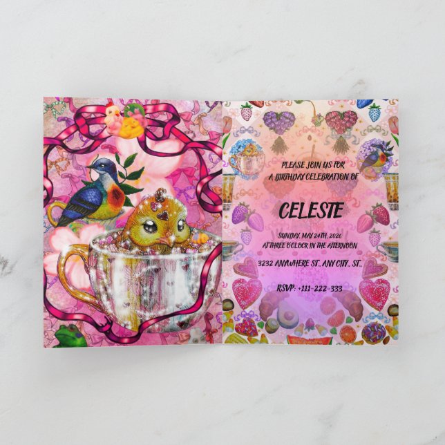 Coquette Card (Inside)