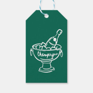 Coquette Champagne Gift Tags