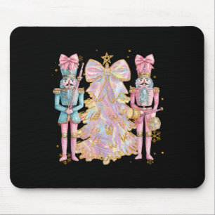 Coquette Christmas Tree Nk Nutcrackers Women Kids  Mouse Pad