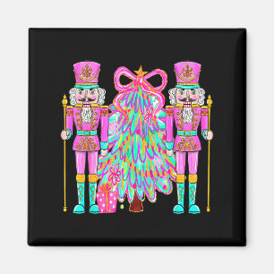 Coquette Christmas Tree Nk Nutcrackers Xmas Women  Magnet