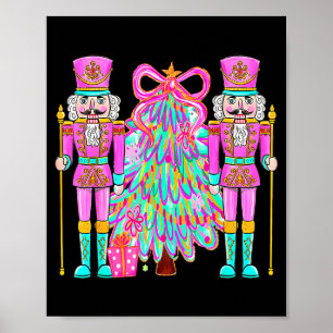 Coquette Christmas Tree Nk Nutcrackers Xmas Women  Poster