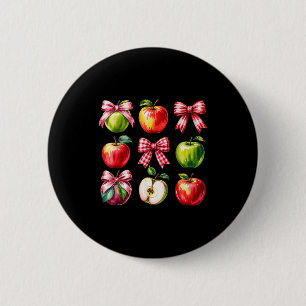 Coquette Cking Crew Cking Season Bows  6 Cm Round Badge