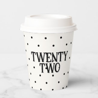 Coquette Disco Ball & Black Bow Chic Modern White Paper Cups