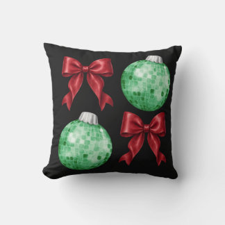 Coquette Disco Holiday Pillow