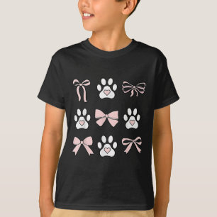 Coquette Dog Balletcore Pet Lover Veterinarian Vet T-Shirt