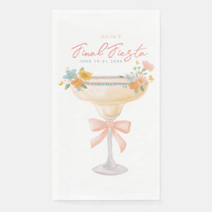 Coquette Final Fiesta Margarita Napkin