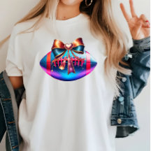 Coquette Football Ball Turquoise Shiny Football Ma