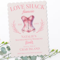 Coquette Girly Bow Corset Social Club Bachelorette