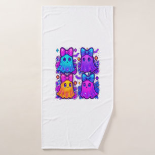 Coquette Iridescent Halloween Bath Towel