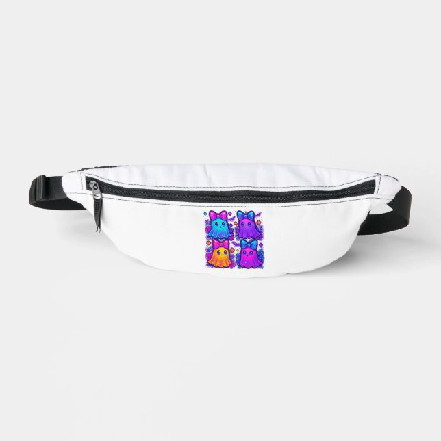 Coquette Iridescent Halloween Bum Bags (Front)