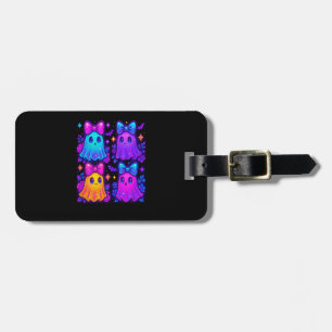 Coquette Iridescent Halloween Luggage Tag