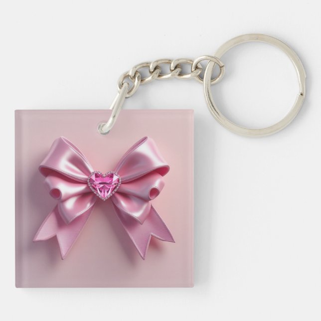 Coquette Keychain  (Back)