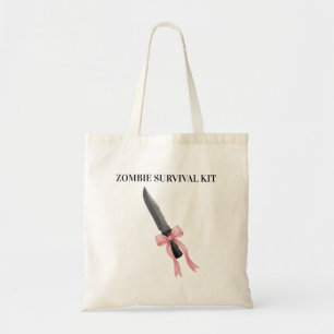 Coquette Knife Zombie Survival Kit Tote Bag