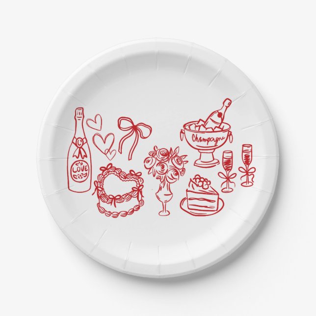 Coquette Love Plate (Front)