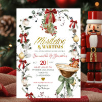 Coquette Mistletoe and Martinis Wedding Shower