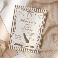 Coquette Pilates and Coffee Birthday Party