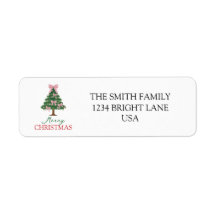 Coquette Pink Bow and Green Christmas Tree holiday