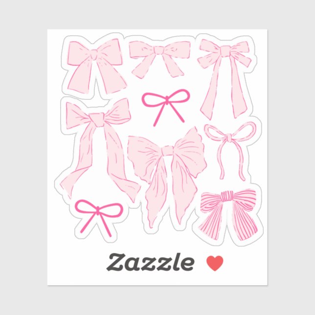 Coquette Pink Bows Romantic (Sheet)