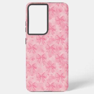 Coquette Pink Bows Samsung Galaxy Case