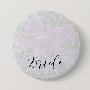 Coquette Pink sheer bows-Brides Button