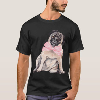 Coquette Pug T-Shirt