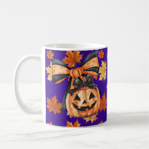 Coquette Pumpkin Spice Halloween Coffee Mug