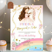 Coquette Rainbow Pastel Unicorn Magical Birthday