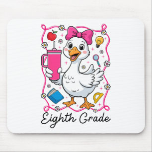 Coquette Silly Goose 8th Grade Kid Girl 1st Day Of Mouse Pad