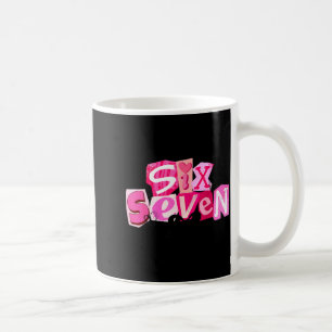 Coquette Six Seven Valentine Funny Saying 67 Meme  Coffee Mug