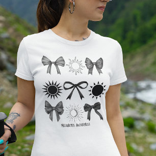 Coquette Skin Cancer and Melanoma awareness T-Shirt
