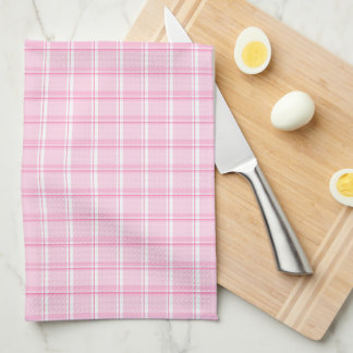 Coquette Soft Pink Gingham Tea Towel