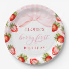 Coquette Strawberry First Birthday