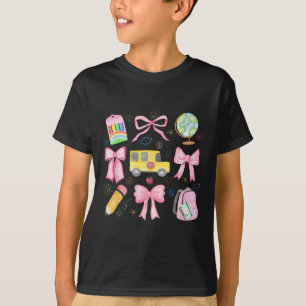 Coquette Teacher Appreciation Bows Last Day Ck To T-Shirt