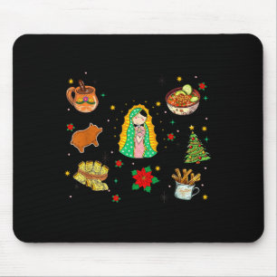 Coquette Tis The Season Mexican Christmas Spanish Mouse Pad