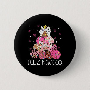 Coquette Tis The Season Mexican Pan Dulce Christma 6 Cm Round Badge